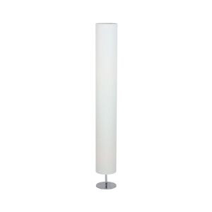 Stojacia lampa Qenny Typ 21 - biela / chróm
