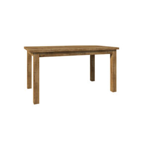 Rozkladací jedálenský stôl Montana STW 160 cm Dub lefkas/sivá
