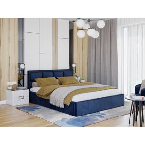 Čalúnená posteľ OTTO rozmer 180x200 cm Modrá
