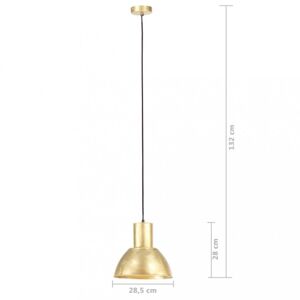Závesná lampa mosadz Dekorhome 28,5 cm