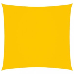 Tieniaca plachta štvorcová 2 x 2 m oxfordská látka Dekorhome Žltá