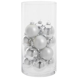 Vianočné Gule Noel I, Ø: 6 Cm, 15 Ks/bal.